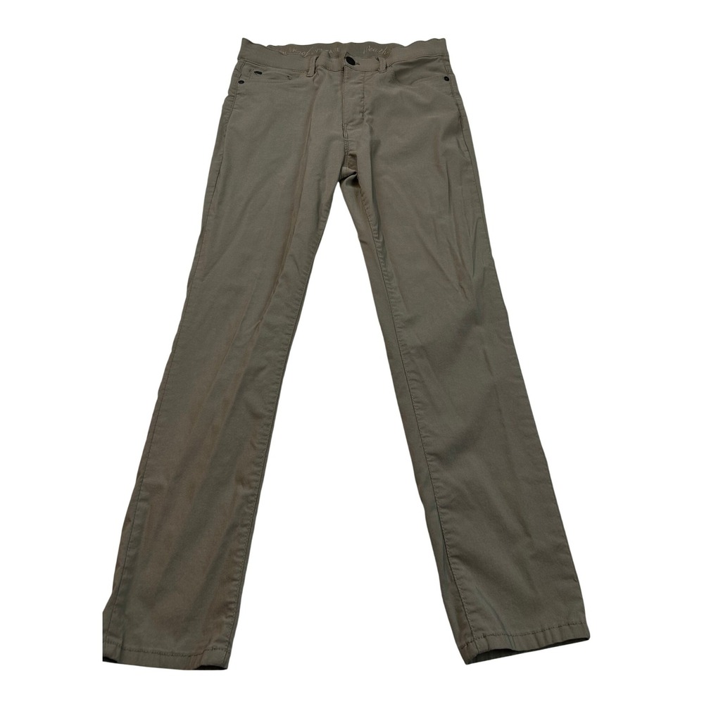 Weatherproof Vintage Mens Khaki Straight Leg‎ Chinos Pants Size 30x30